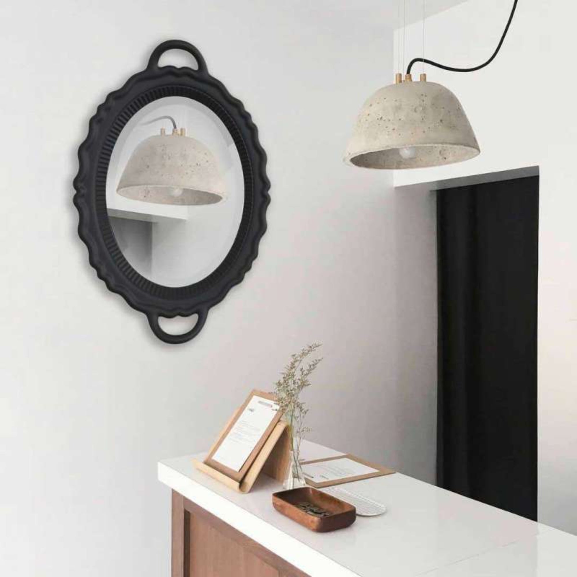 Espejo Plateau Miroir Qeeboo