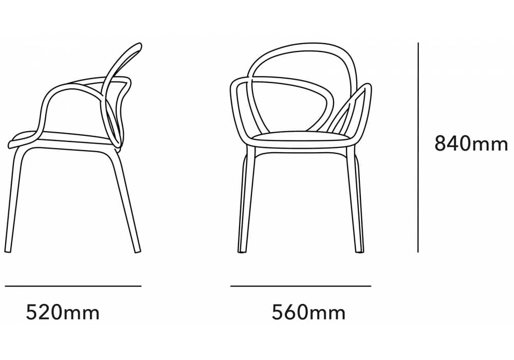 Silla Loop Qeeboo