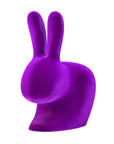 Silla Rabbit Acabado Velvet Qeeboo