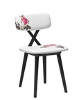 Listo para entrega - Silla X Chair With Flower Set de 2 Qeeboo