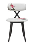 Listo para entrega - Silla X Chair With Flower Set de 2 Qeeboo